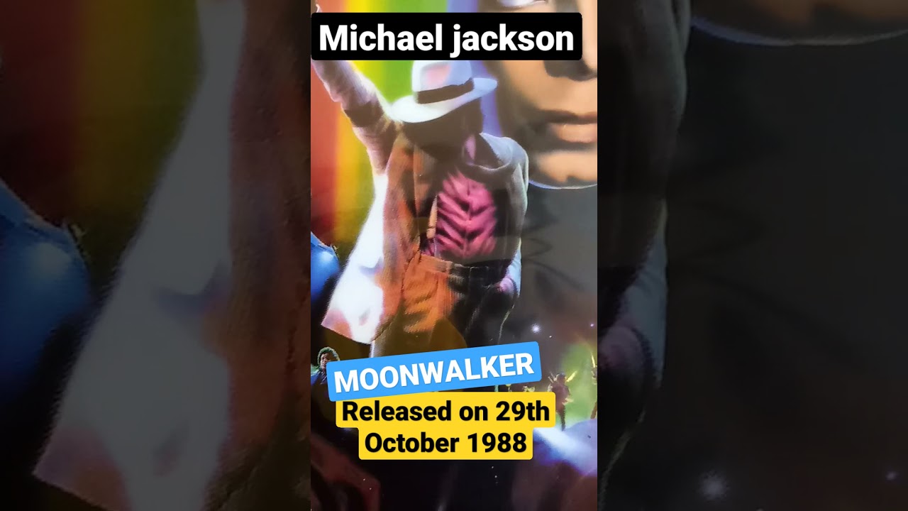 Michael jackson moonwalker. show and tell