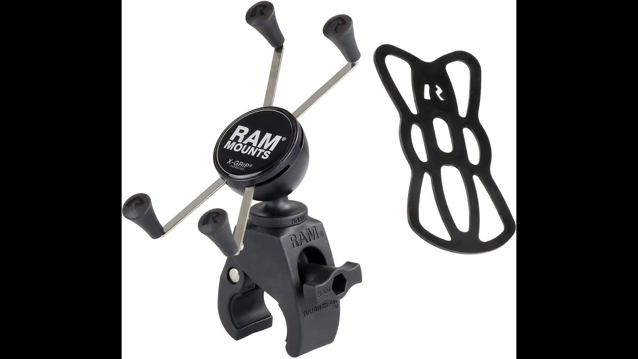 Review RAM X Grip Large Phone Mount with RAM Snap Link Tough Claw