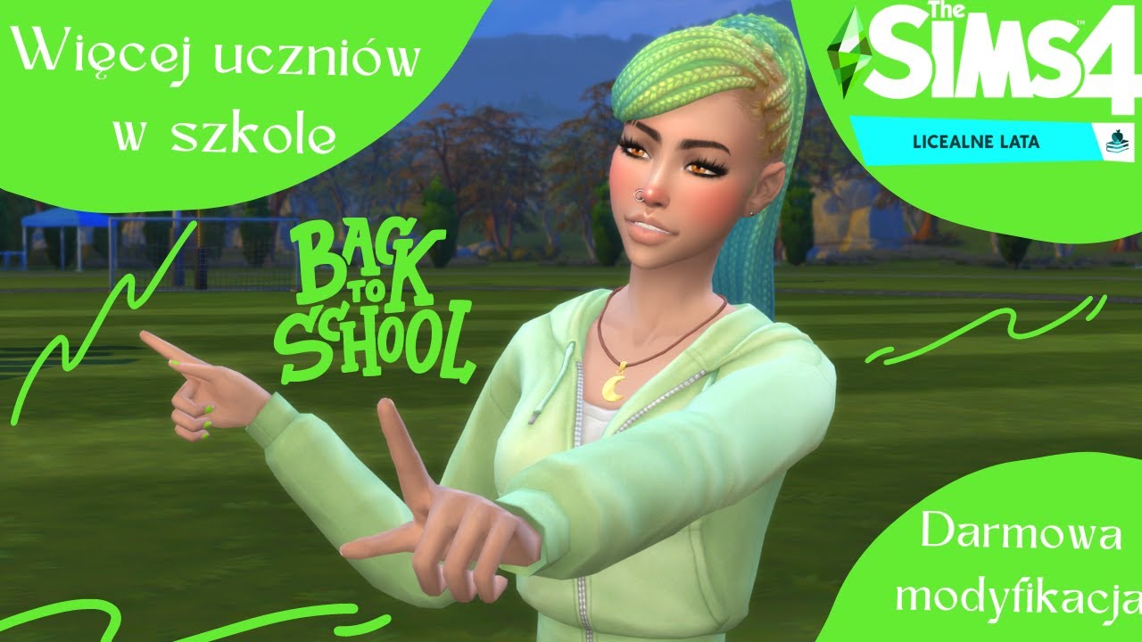 The Sims 4 Licealne lata 😊 Mod na więcej uczni&oacute;w w klasie 😍 darmowy😍link w opisie😊