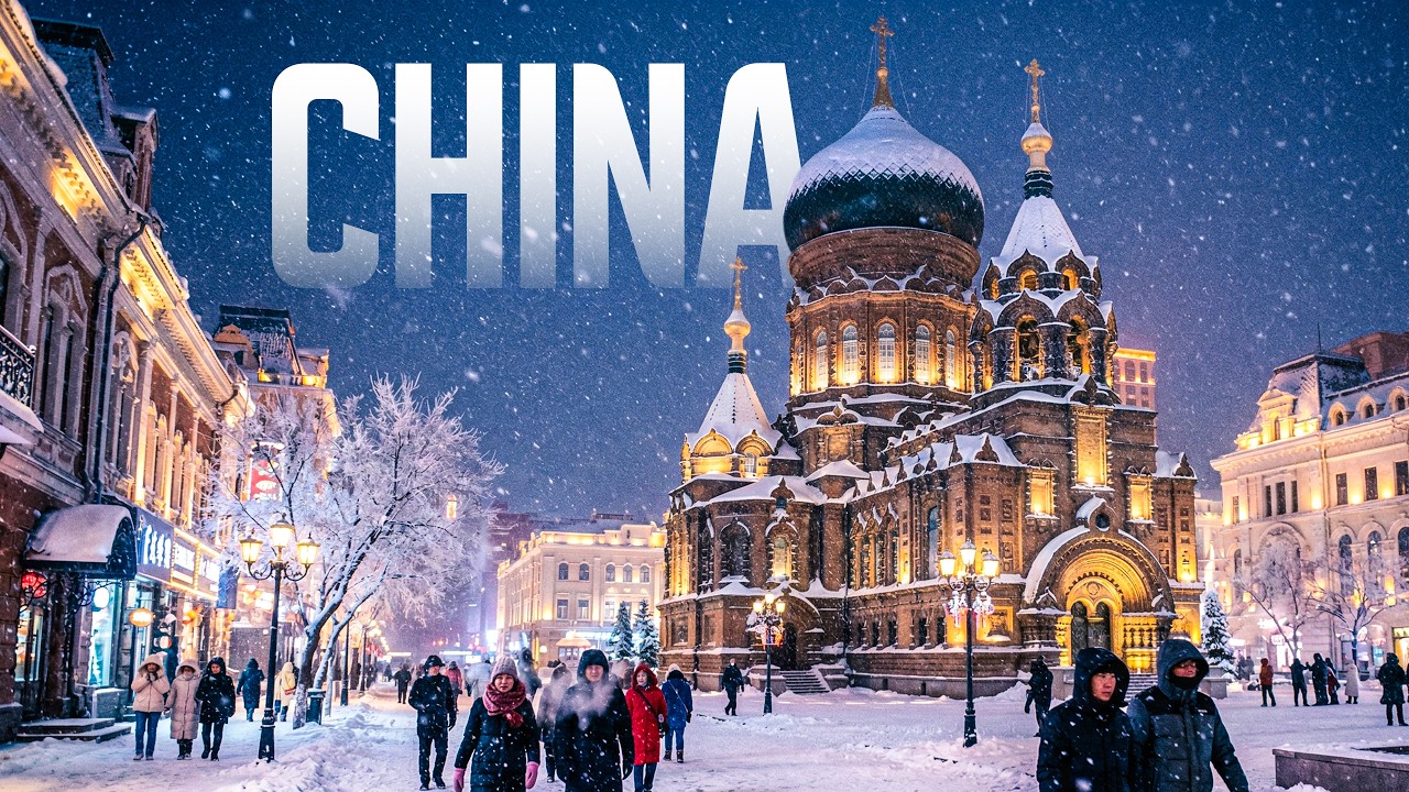 Harbin: la megaciudad m&aacute;s fr&iacute;a de China