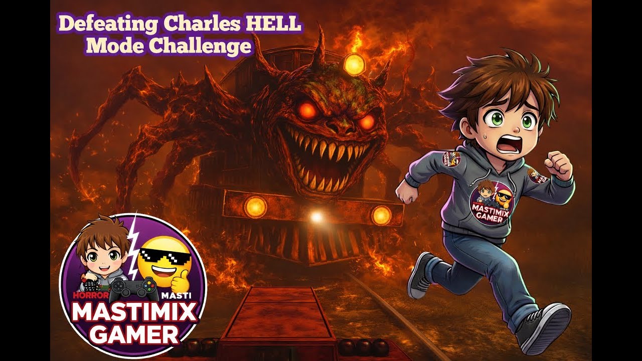 HELL ModeChallenge LIVE  Defeating Charles Choo-Choo Charles Nightmare 🚂 Ep33 