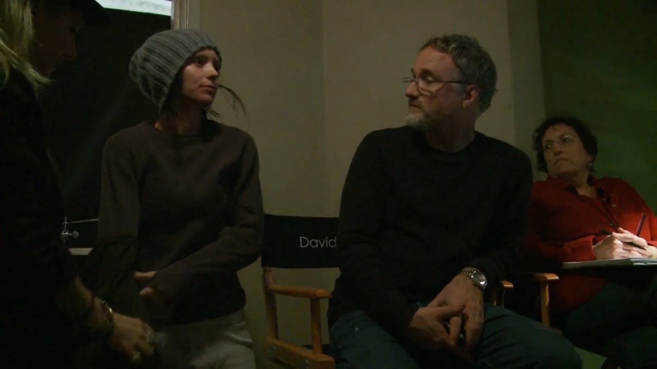 The Girl with the Dragon Tattoo (Rooney Mara / behind the scenes)