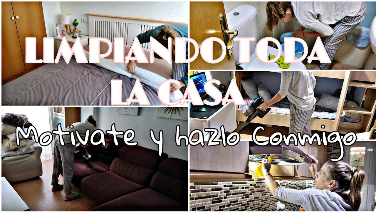 LIMPIEZA PROFUNDA en casa 🧽🏡 Rutina real de mam&aacute; con ni&ntilde;os + MOTIVATE y limpia conmigo