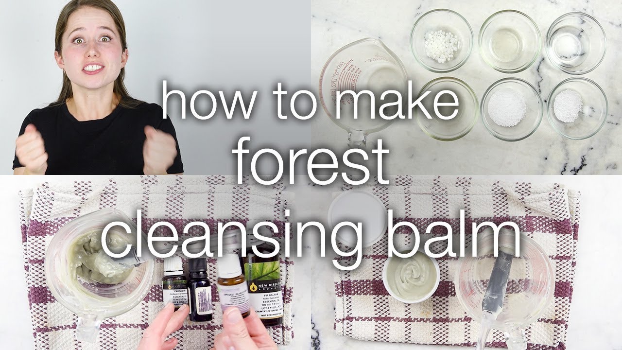 How to Make DIY Forest Cleansing Balm
