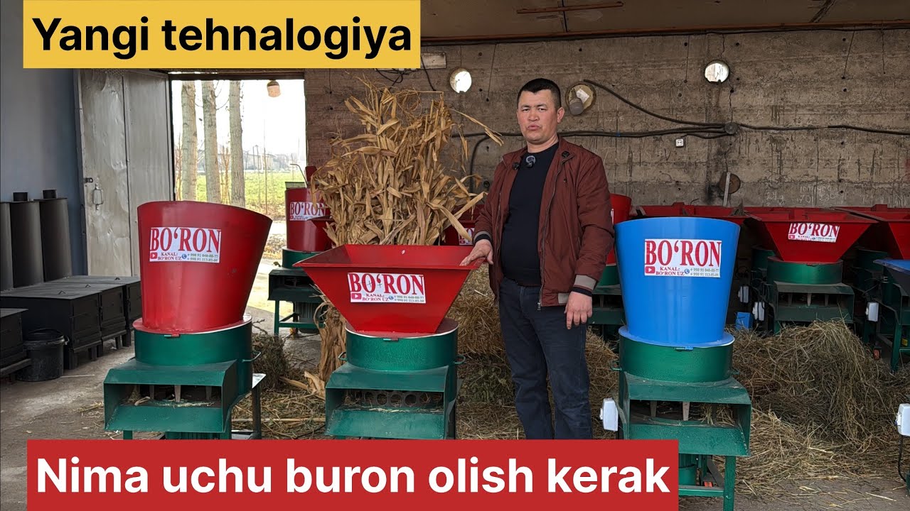Buron drabilkalarni nega harid qilish kerak ?