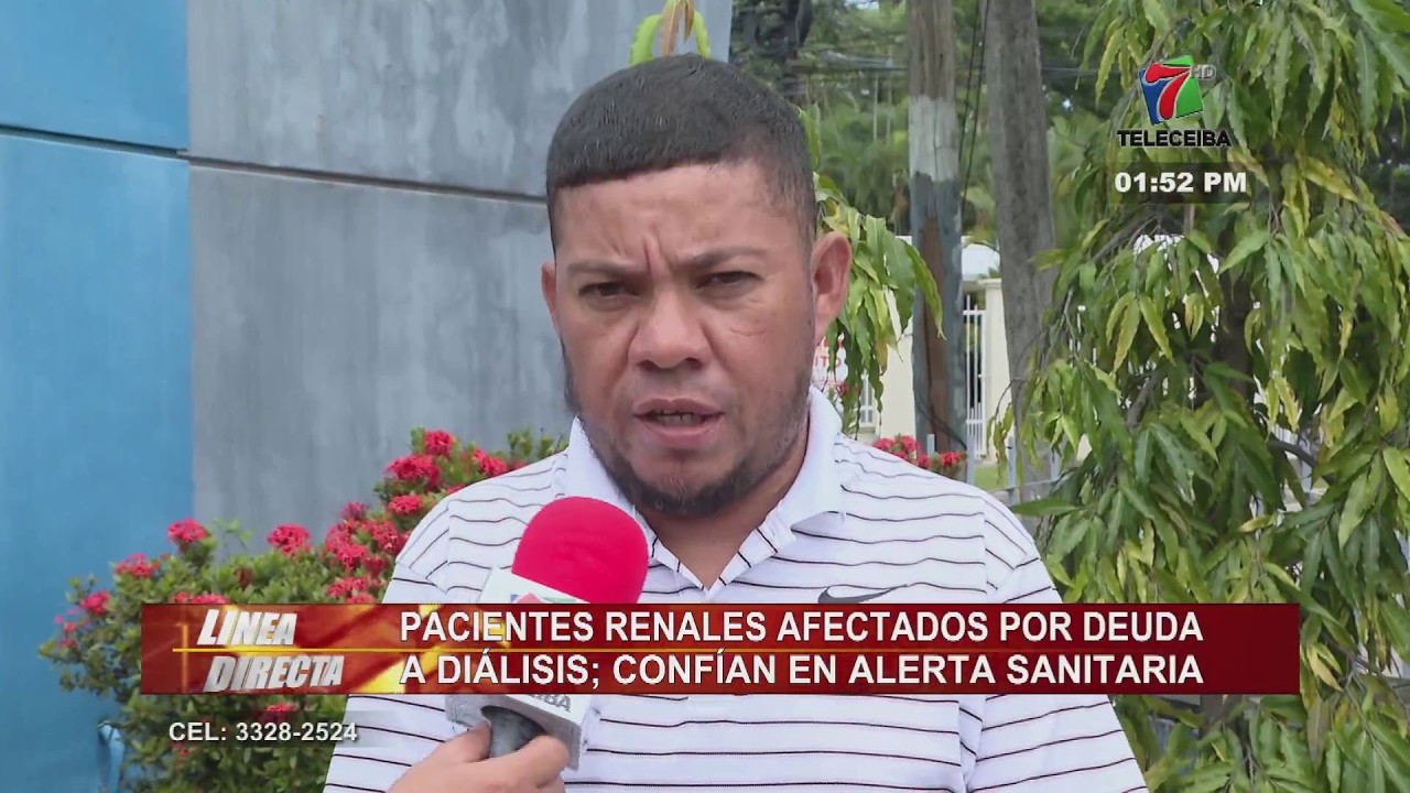 Pacientes renales afectados por deuda a diálisis, confían en alerta sanitaria en Honduras