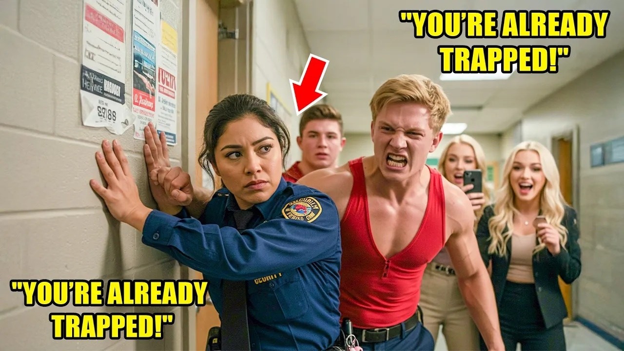 Wrestling Team CORNERED Female Guard — Her Hidden Panic Button Summoned President’s Security