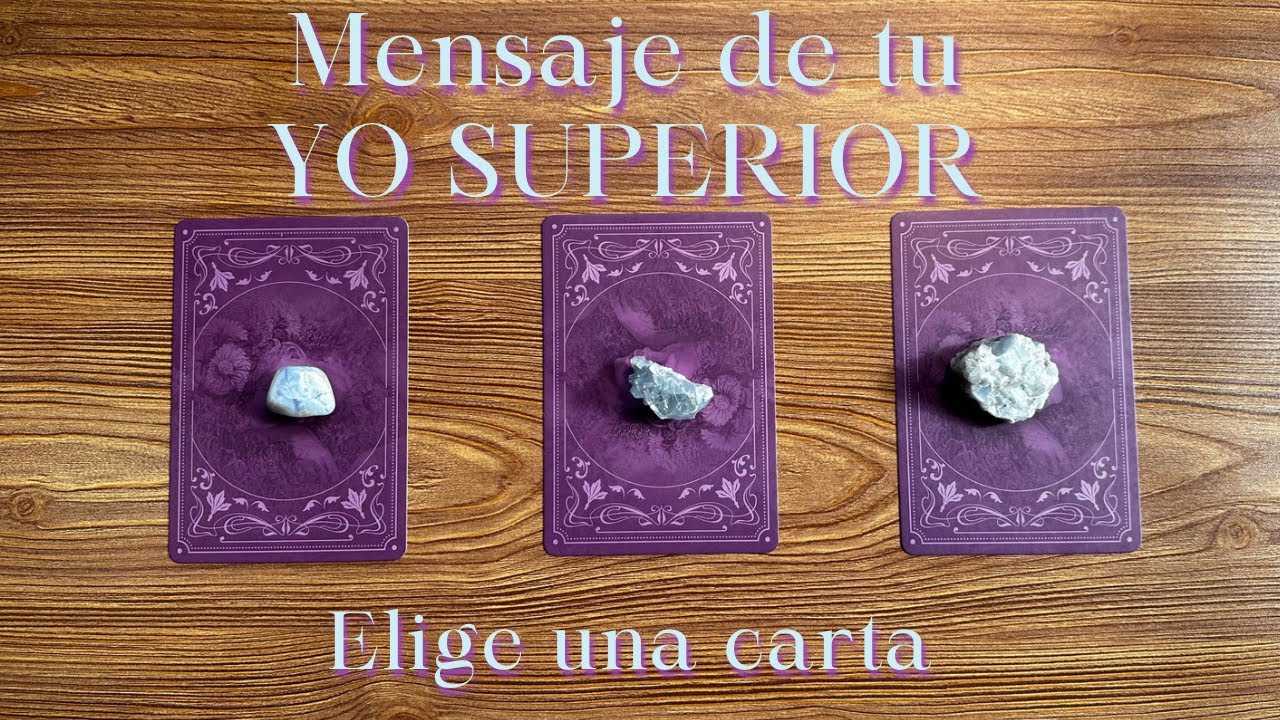 Mensaje corto de tu Yo Superior. |ORÁCULO| Majo Padilla.