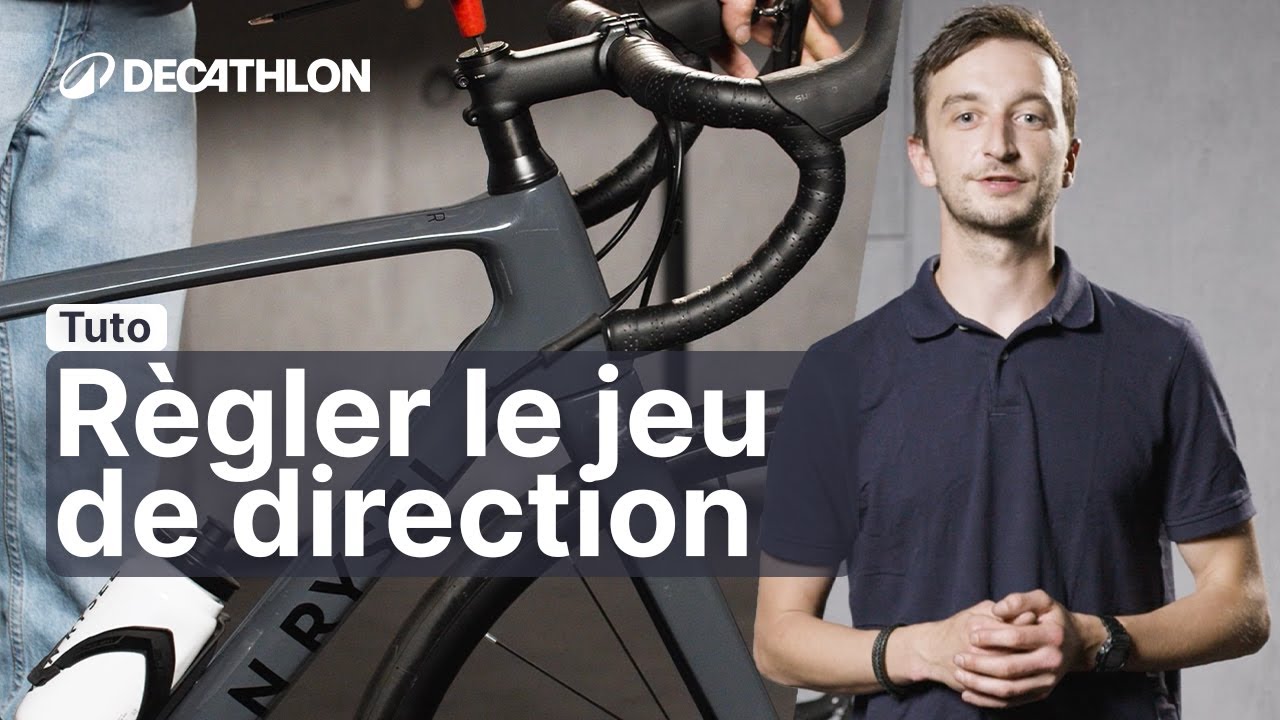 TUTO - Comment régler un jeu de direction sur un vélo route 🚴 | Decathlon