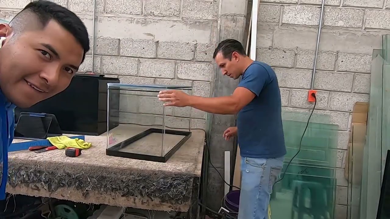 Así reparamos un acuario importado.