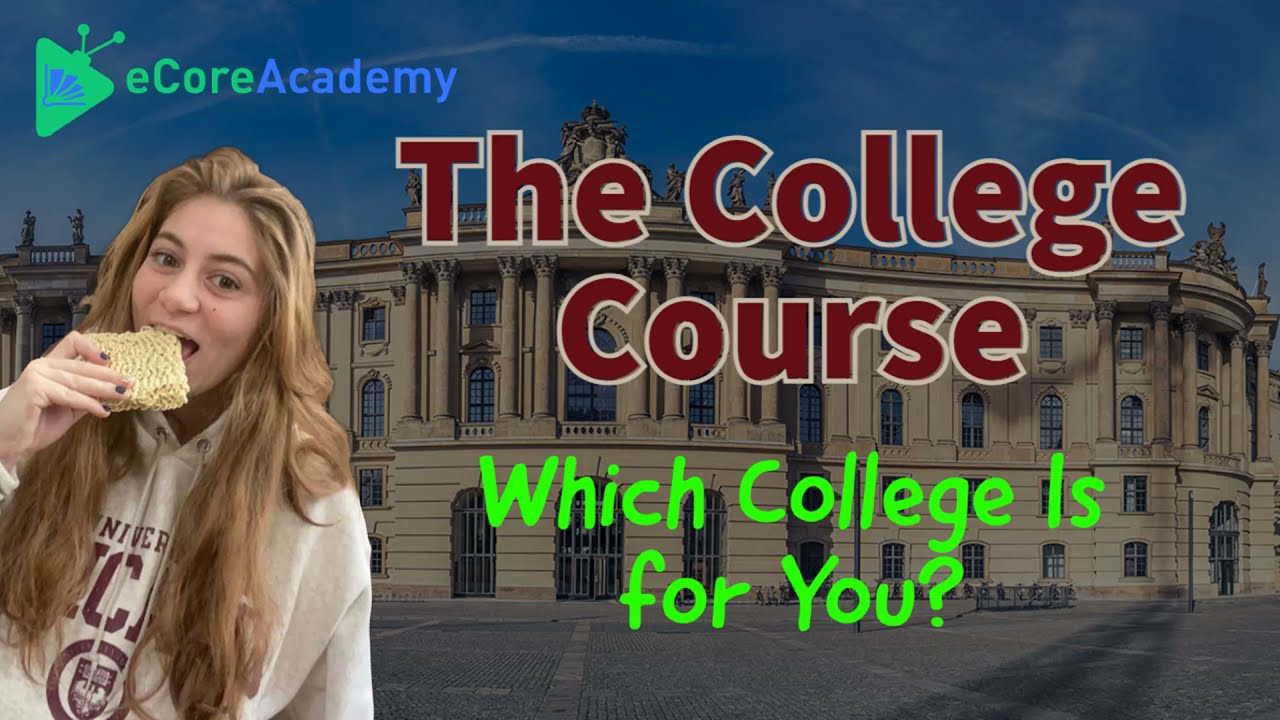 Which College Is for You? | eCoreAcademy | Melody Dias