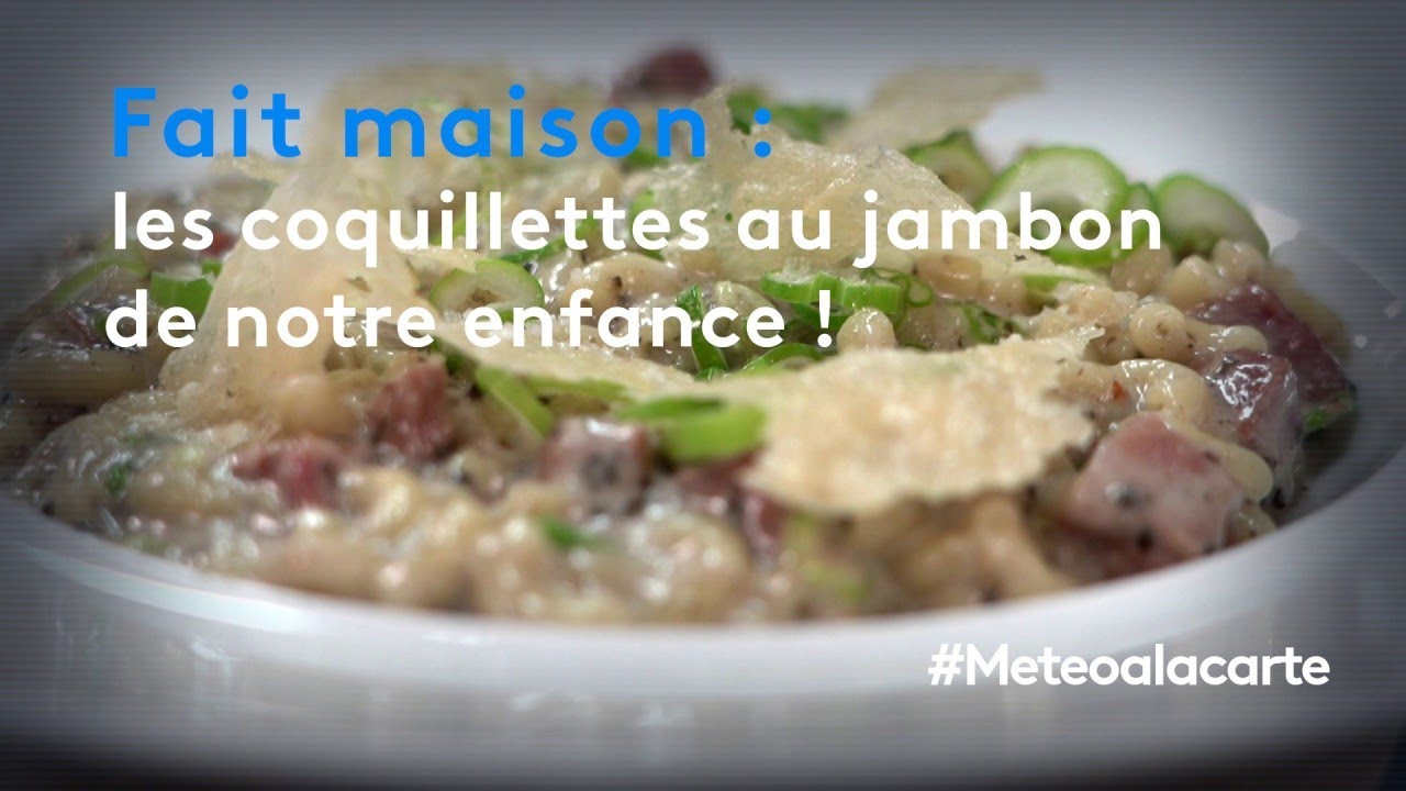 Fait maison : les coquillettes au jambon de notre enfance !