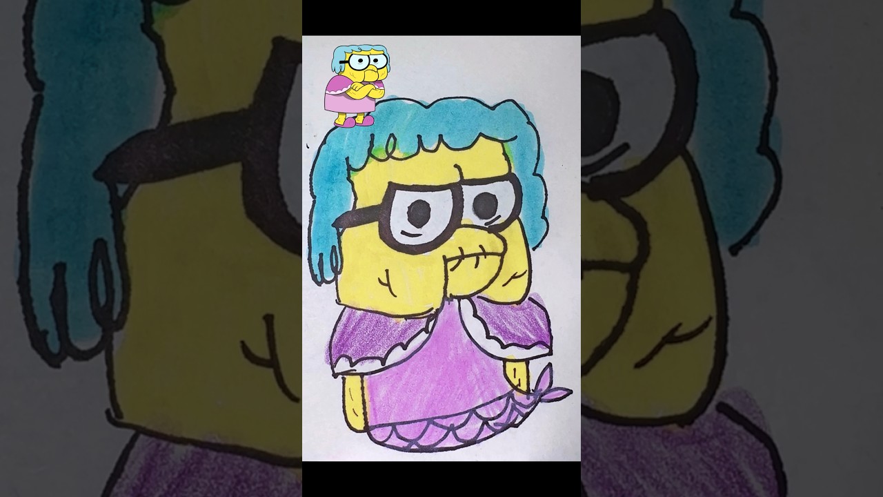Draw Mermaid Alice Green | Big City Greens 419 #drawing