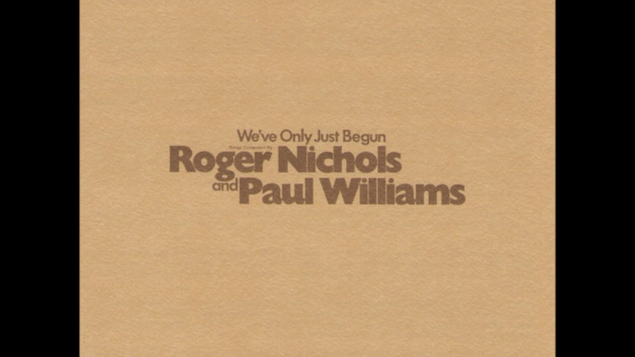 Somebody Waiting    Roger Nichols and Paul Williams