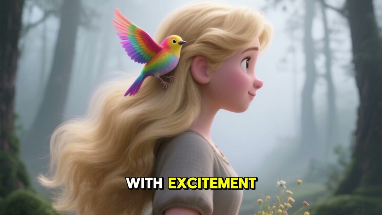 Rapunzel and the Rainbow Bird