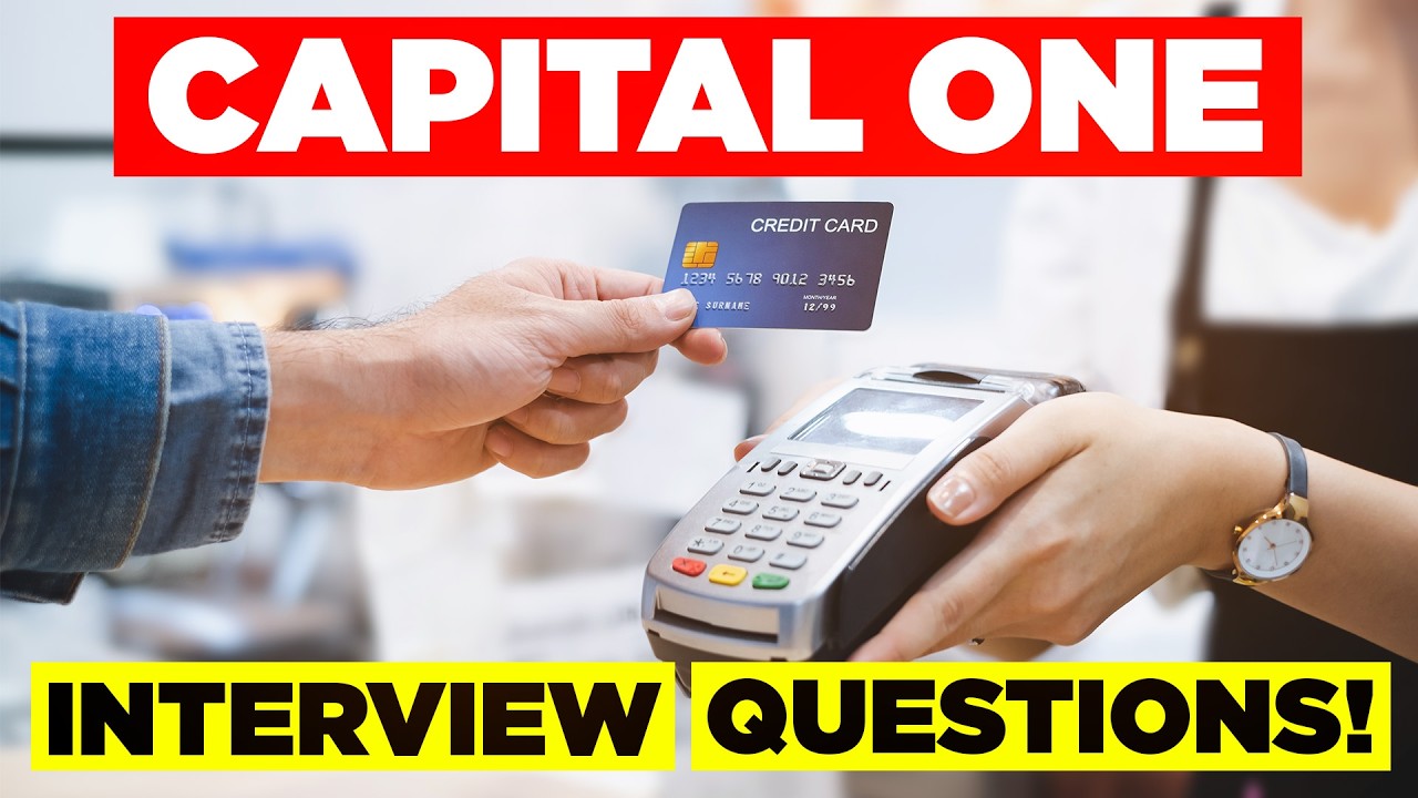 ВОПРОСЫ И ОТВЕТЫ ДЛЯ СОБЕСЕДОВАНИЯ В CAPITAL ONE! (Подходит для ВСЕХ должностей в Capital One!)