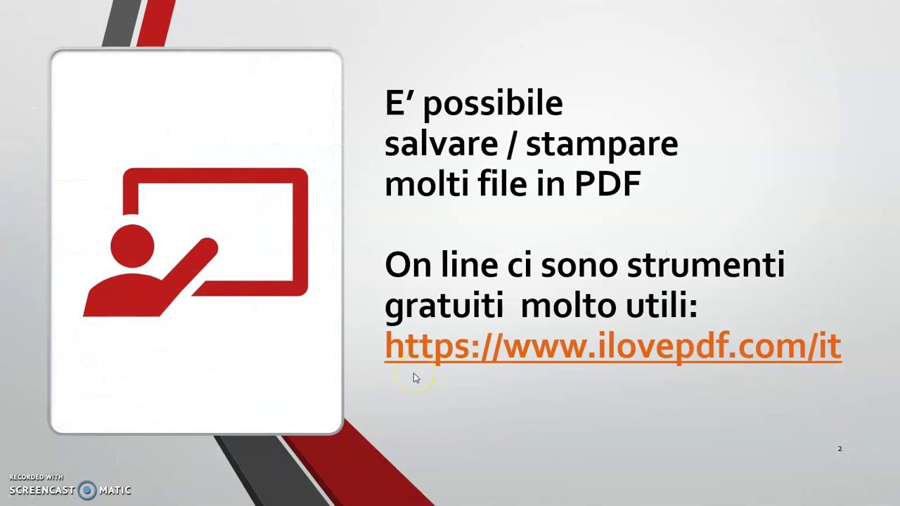 File PDF - come crearli, unirli, dividerli.