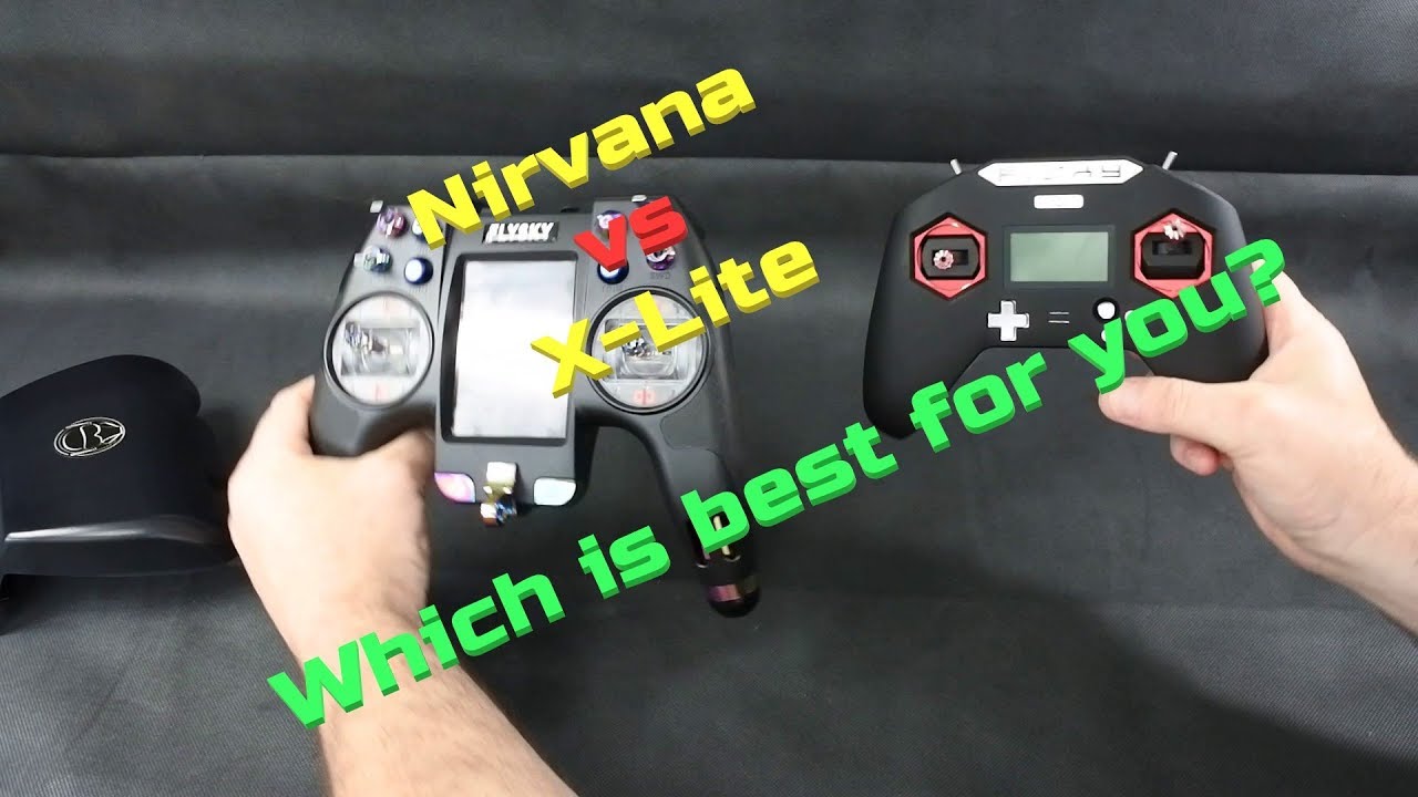 FLYSKY NIRVANA vs FRSKY TARANIS X LITE Which is best for you?