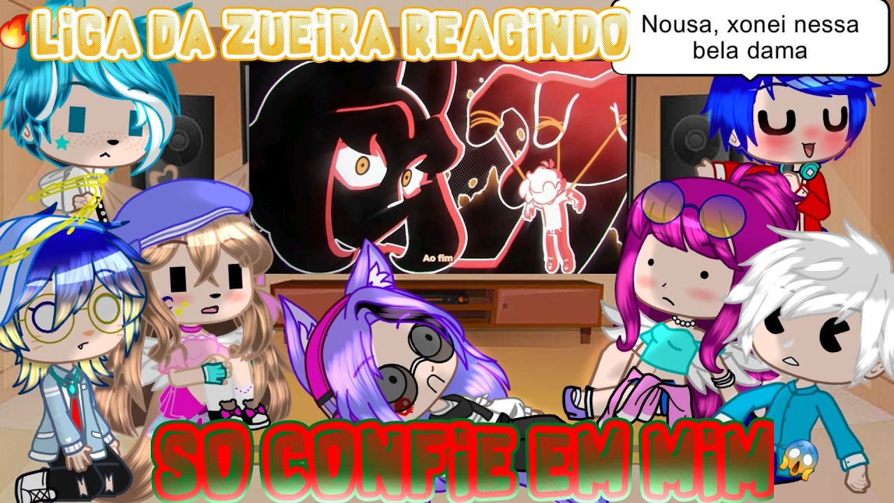 🍉LIGA DA ZUEIRA REAGINDO À MÚSICA 