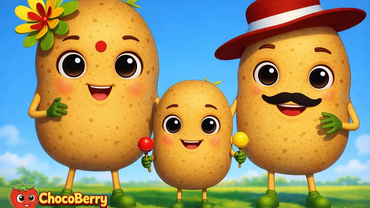 Aalu Kachalu Beta Cartoon Video | आलू कचालू बेटा | Hindi Kids Rhyme | ChocoBerry