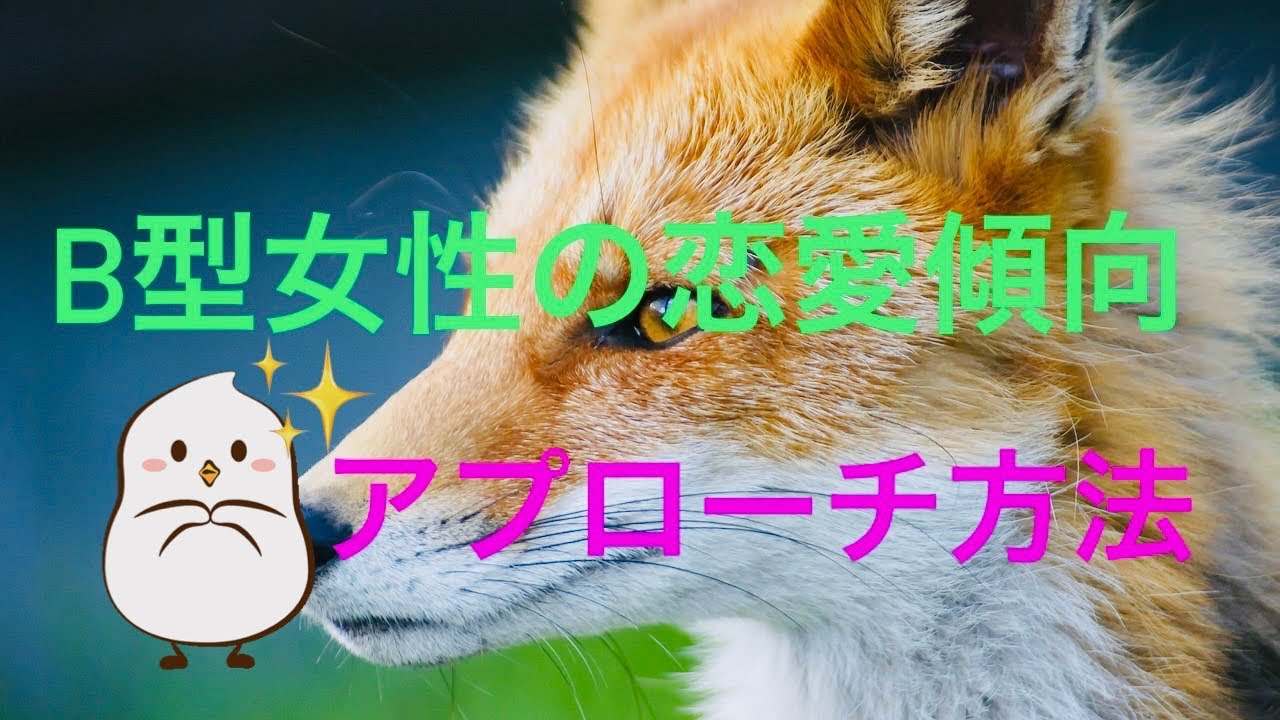 【B型女性と上手な付き合い方】恋愛傾向とアプローチ方法を詳しく解説