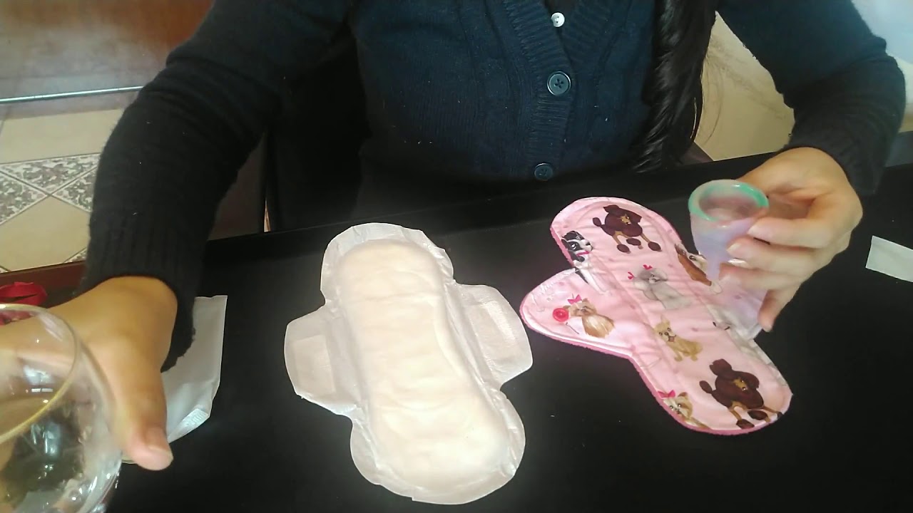 Cuanto absorben las toallas femeninas de tela ecológicas | pongamoslo a prueba