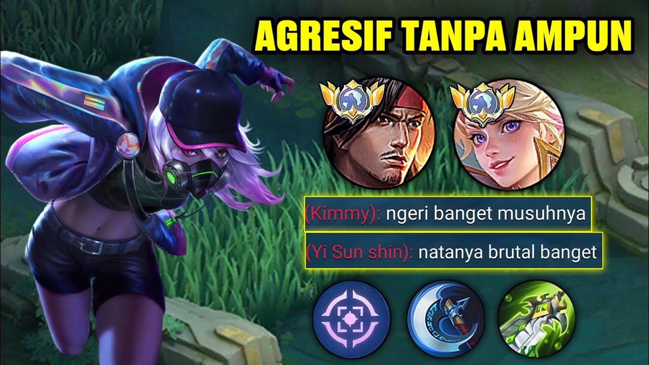 CARA AGRESIF MAIN NATALIA ROAM BIKIN MUSUH KETETERAN | BUILD NATALIA TERSAKIT 2025 - MLBB