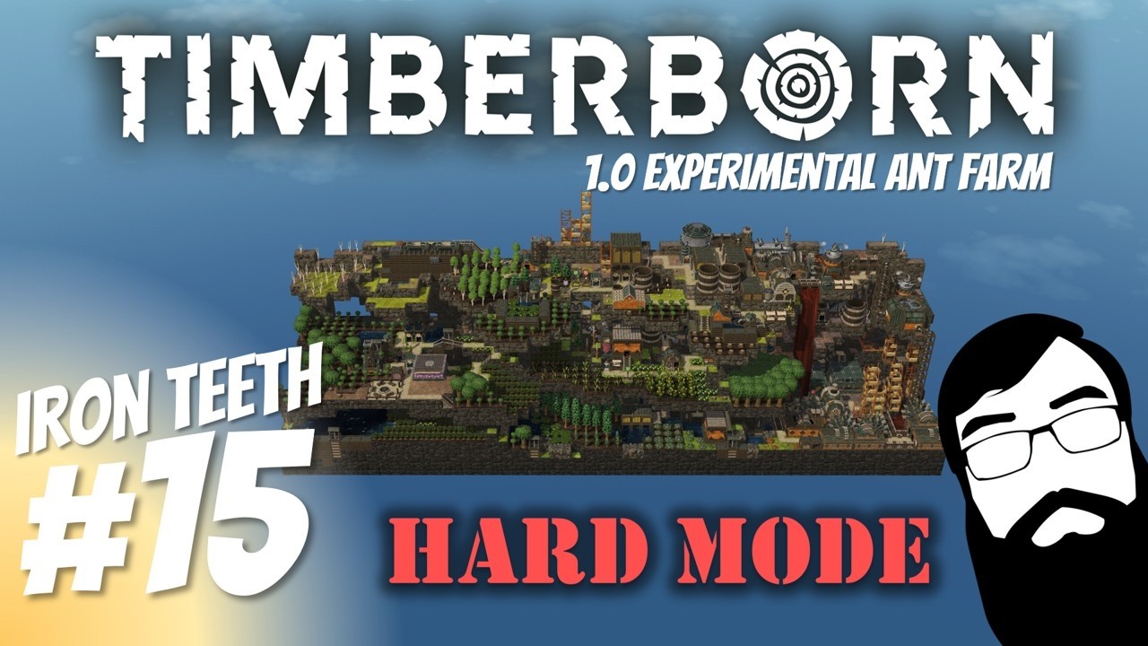 Let's get extract and tunnels going! Timberborn 1.0 Experimental Iron Teeth Episode 15