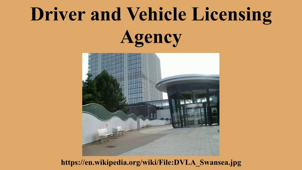 Driver and Vehicle Licensing Agency