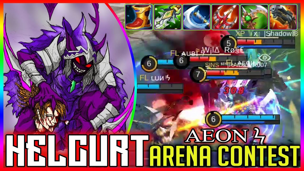The Demon From Hell! [ᴀᴇᴏи ϟ] Mobile legends Helcurt Gameplay