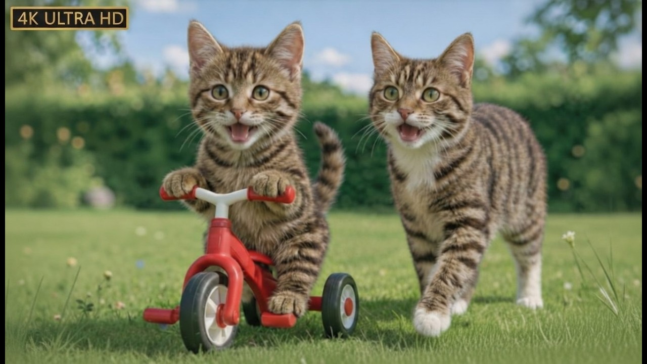 😭 Mama Cat Sells Steamed Buns Day & Night Just to Buy a Bicycle for Her Kitten 🐱🥟🚲