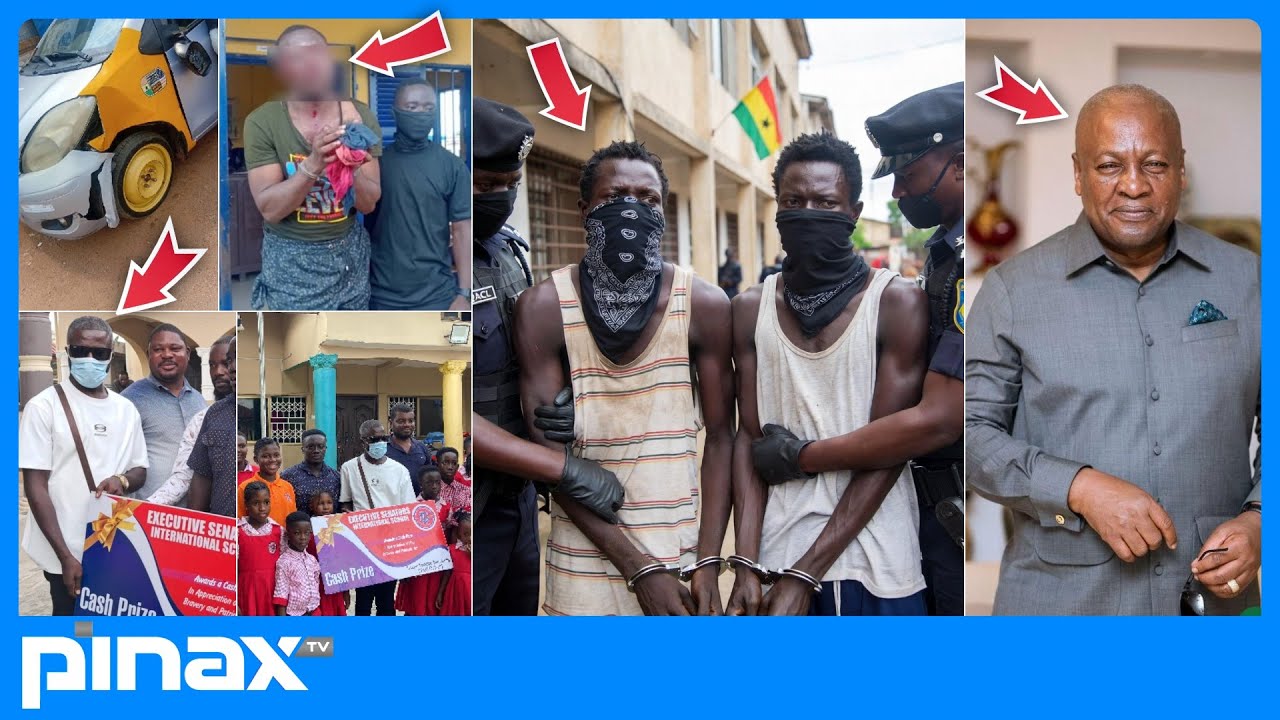UPDATE: Mahama REWARDS Taxi Driver In Foiled Armed Robbery Attempt— Police Hunts for Second Suspect