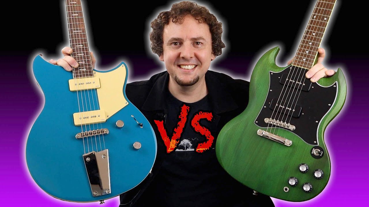 Yamaha Revstar Standard RSS02T P90 vs Epiphone Worn SG P90 | Affordable workhorse guitar shootout!