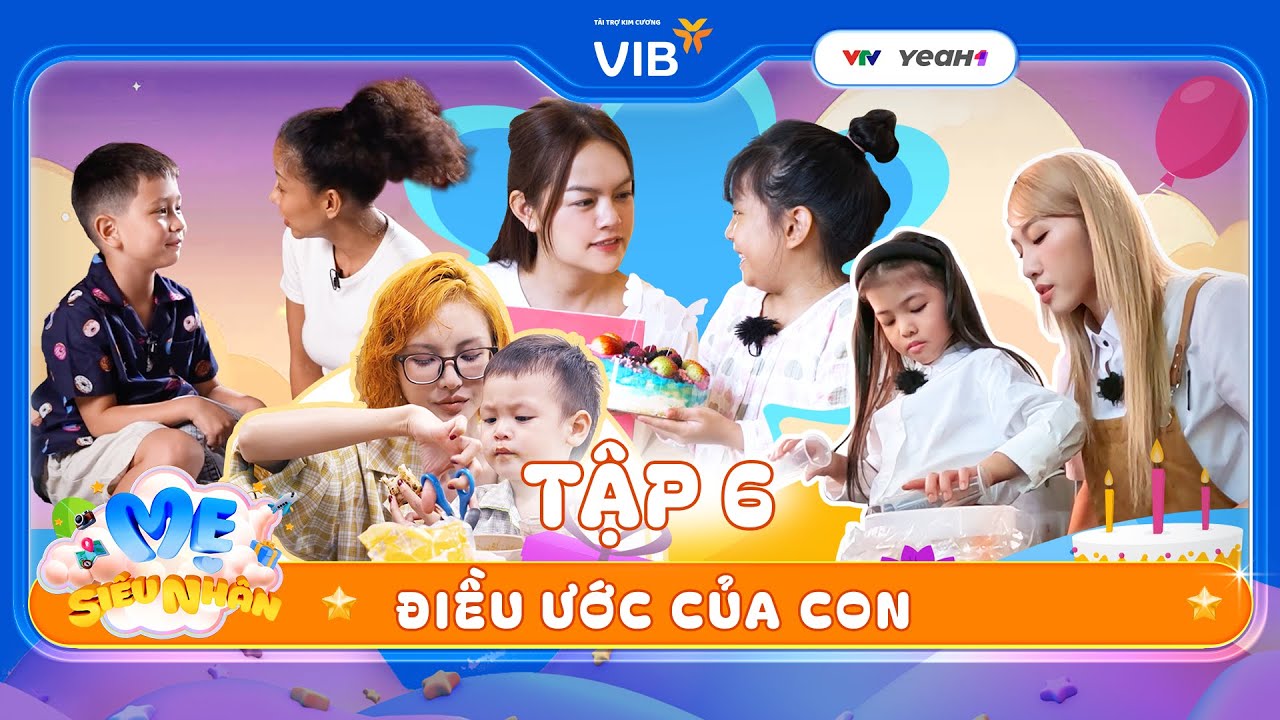 Tập 6 | Phạm Quỳnh Anh lắp lego cùng con, Emily trổ tài pha chế với hai nhóc tỳ - Mẹ Siêu Nhân 2024