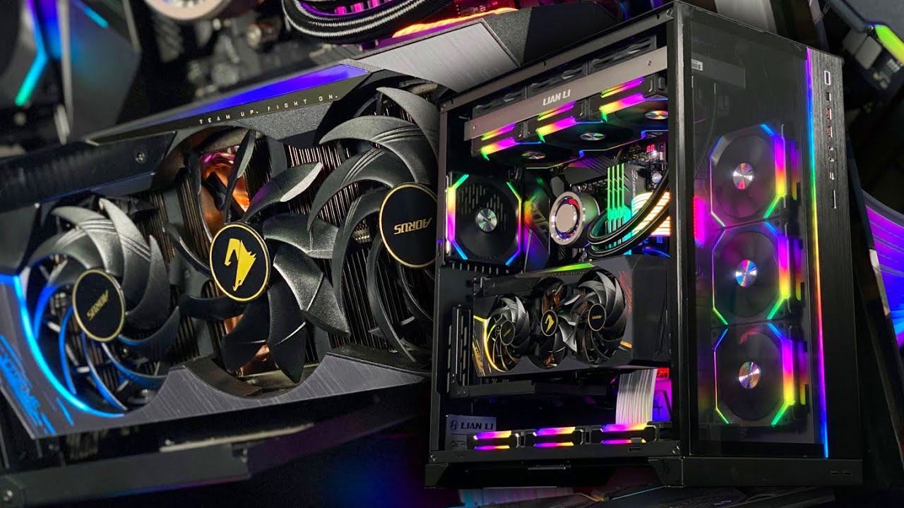 RYZEN9 5900X + RTX 3090 Lianli Gaming PC Build