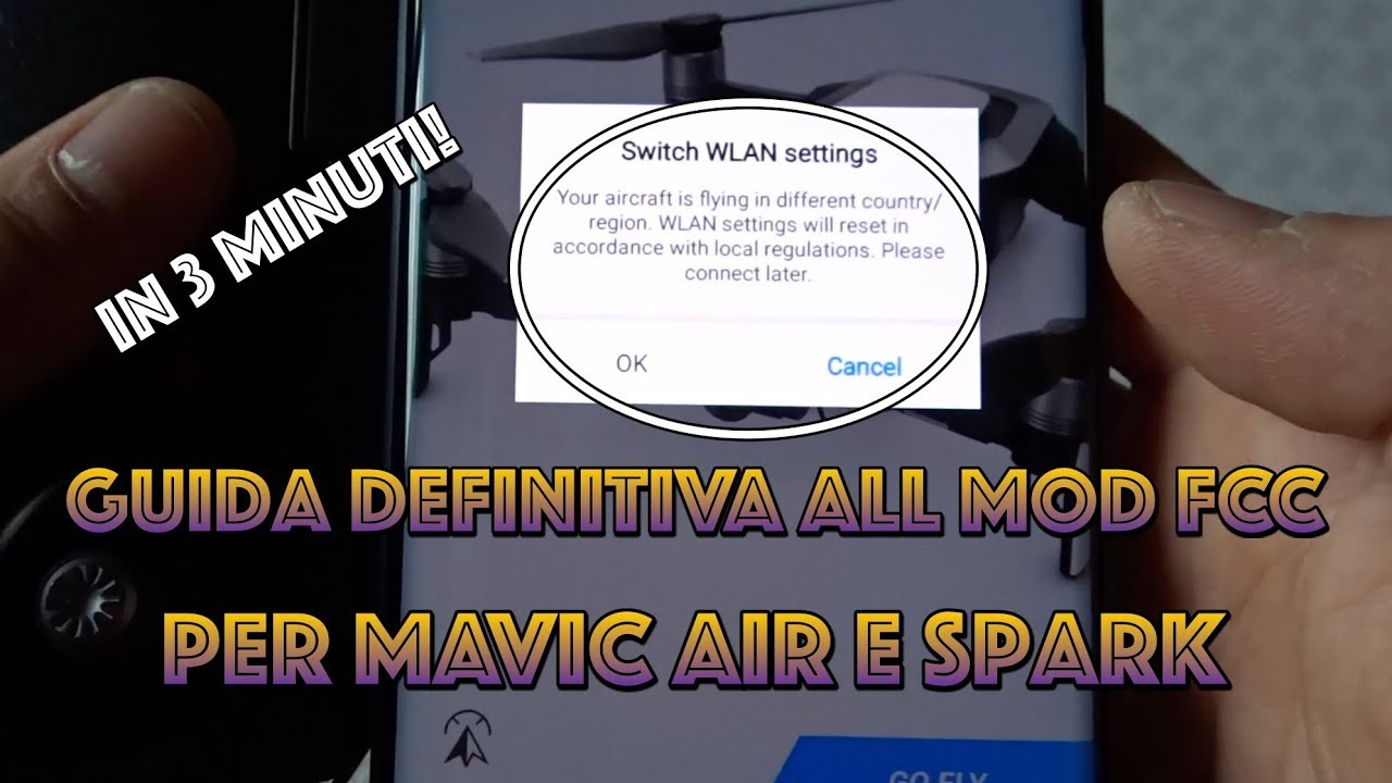 La guida DEFINITIVA per la modalità FCC su MAVIC AIR e SPARK! (Tutorial ITA)