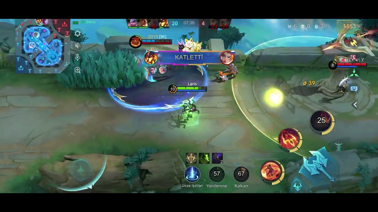 HANABİ SOLO RANK (TRİPLE KİLL) 13 KİLL 5 ASSİST GAMEPLAY Mobile Legends
