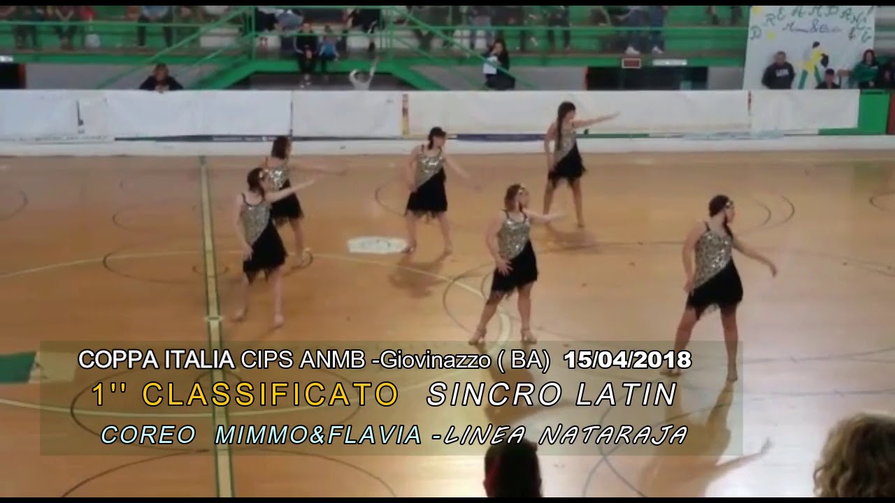 RUMBA , CHA CHA & SAMBA SINCRO LATIN - OVER 16 - 1'' CLASSIFICATO - 15/04/2018