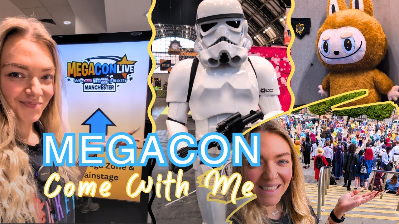 MegaCon Live Manchester 2025 | Full Vlog - Cosplay, Masquerade, Merch & More!