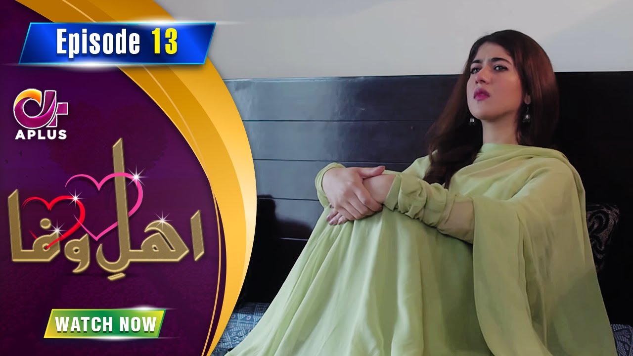 Ahl e Wafa - EP 13 | Aplus| Areej Mohyudin, Noor,Daniyal Afzal Khan | Pakistani Drama | CIG1