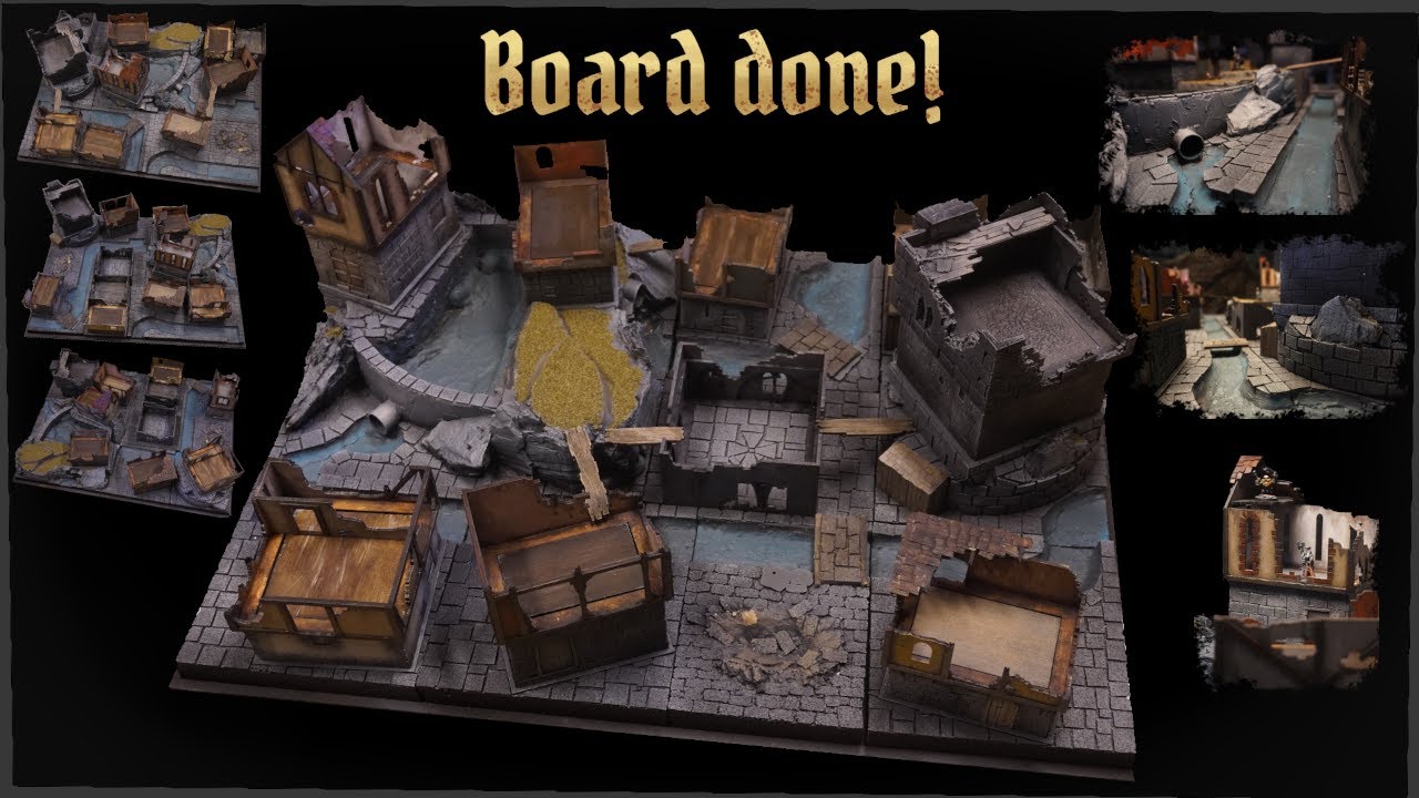 Building a modular skirmish board