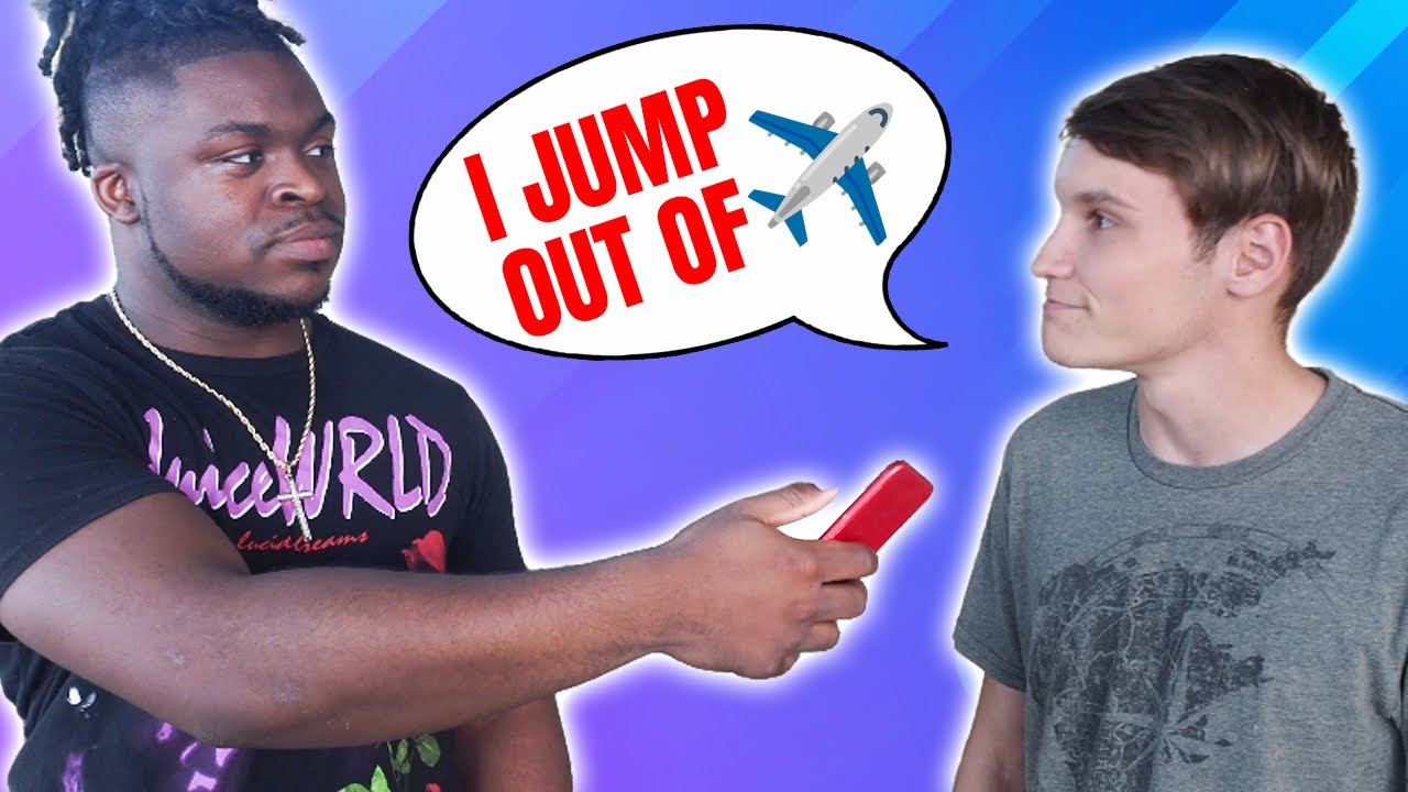 Craziest thing you did in your life **Public interview**😄😁#crazy