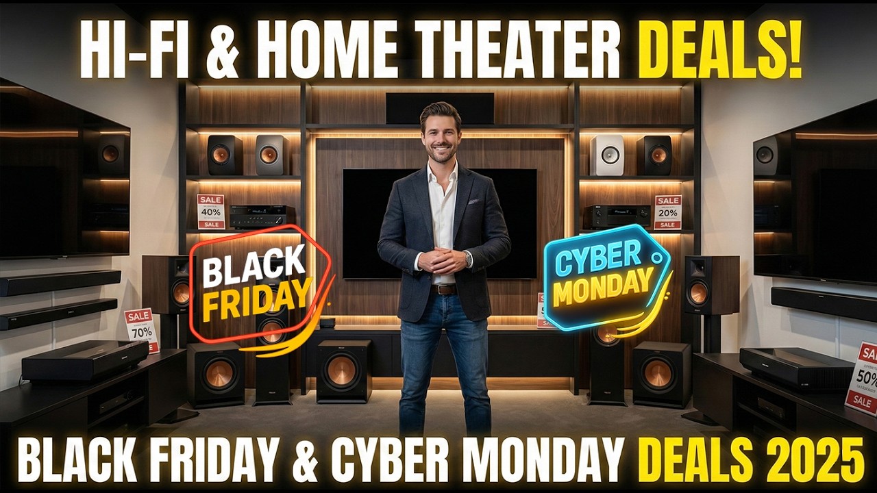 Najlepsze oferty na sprzęt Hi-Fi i kino domowe z okazji Black Friday i Cyber ​​Monday 2025 &mdash; soun...