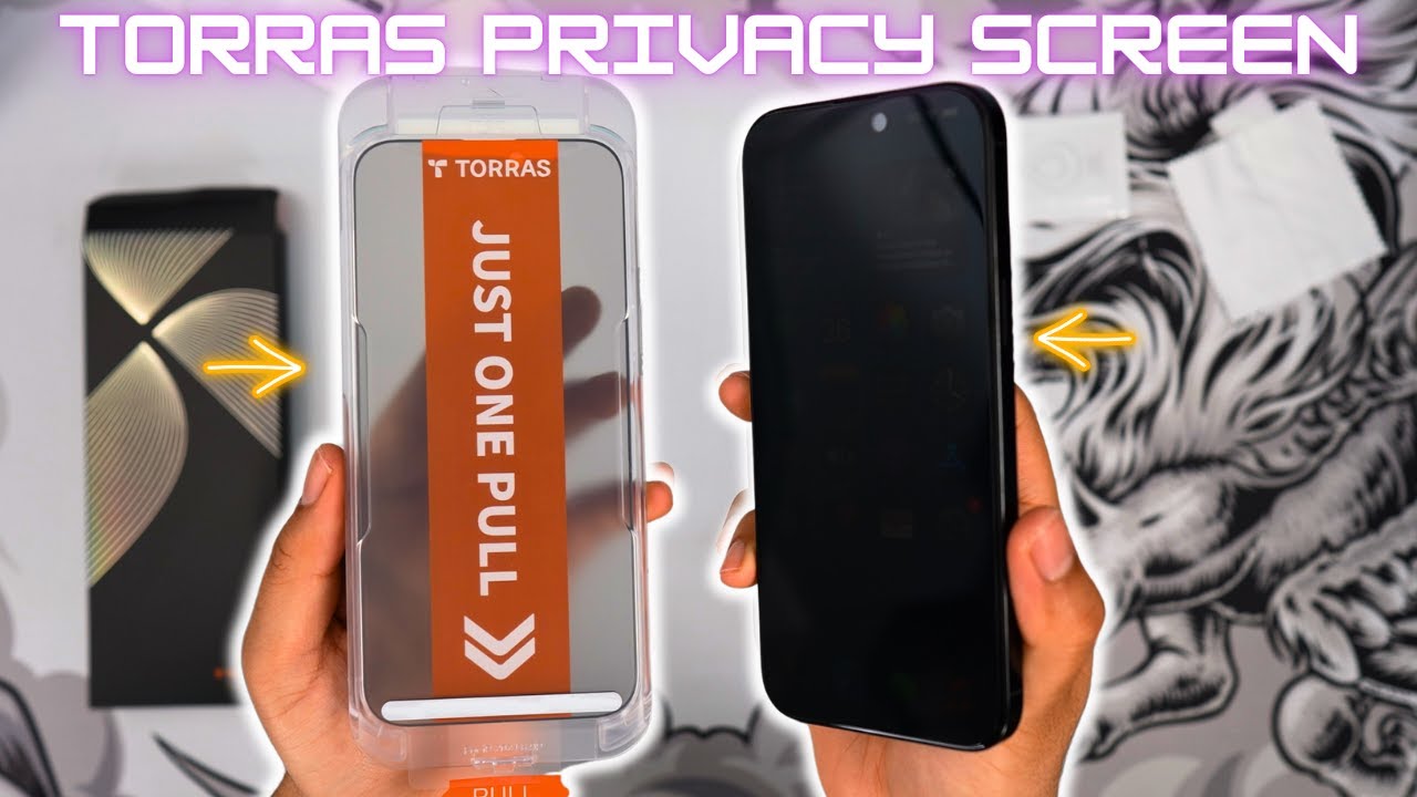 Лучший защитник конфиденциальности? Защитное покрытие TORRAS Privacy для iPhone 16 Pro Max