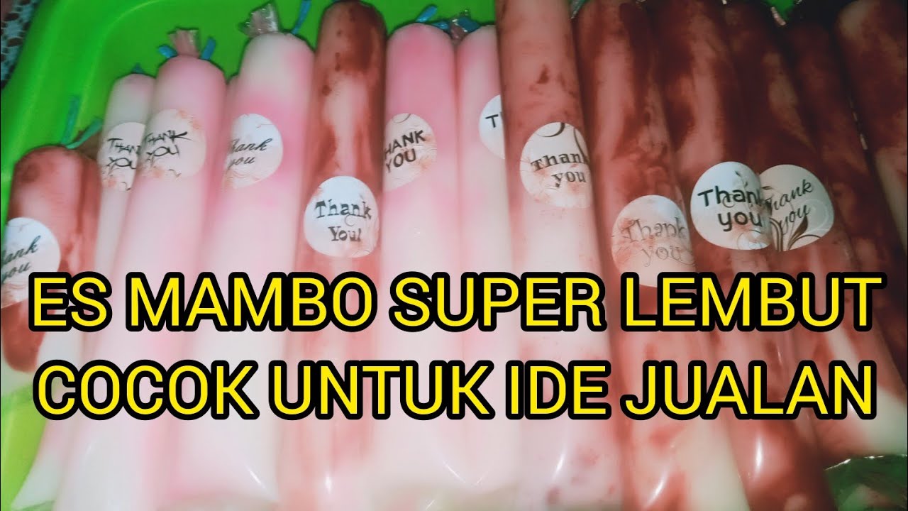 ES MAMBO HADIR‼️ES MAMBO SUPER HANYA RP.2000,- /PCS ENAK DAN MUDAH CARANYA