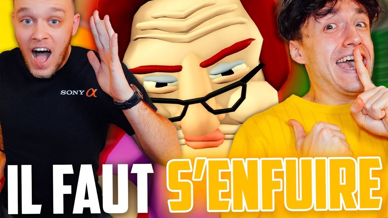 IL FAUT S'ENFUIR DE CHEZ LA NOUNOU ! ROBLOX - ESTEBAN GAMING