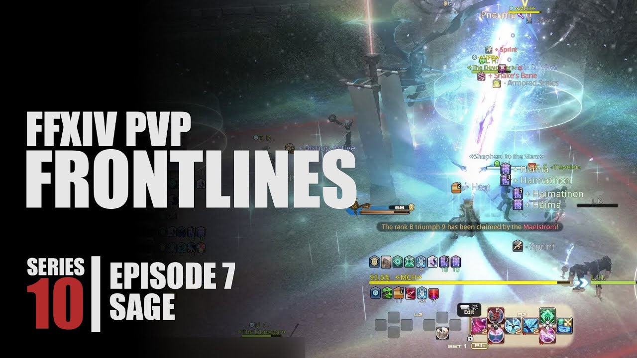 Haima and Lasers | FFXIV PVP Series 10 | Frontlines 07