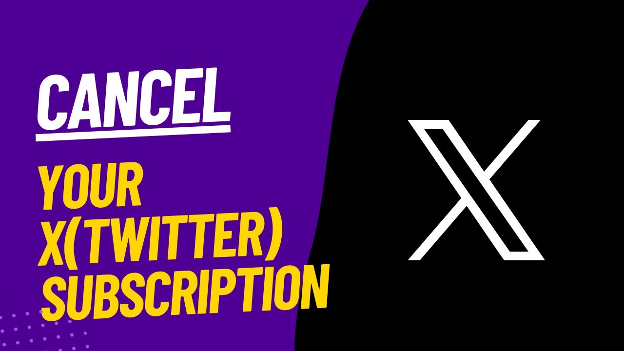 How to Cancel X Premium Subscription (Formerly Twitter Blue) - Step by Step Tutorial 2025
