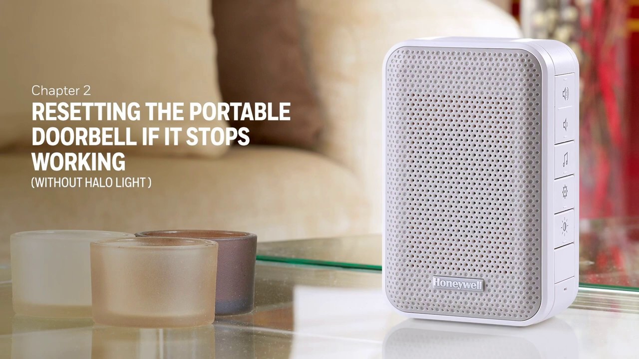 Performing a factory reset - Honeywell Home doorbells