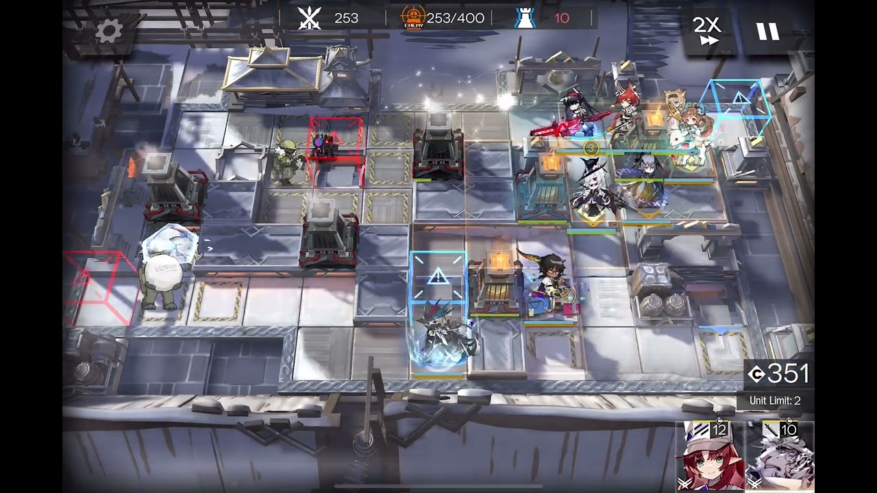Arknights Annihilation 27 Icebound Valley afk clear